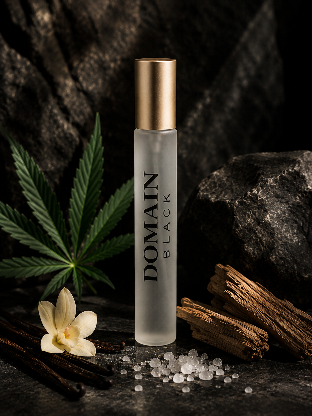 Kingdom fragrance - Vanilla, Salt, Cannabis & Sandalwood